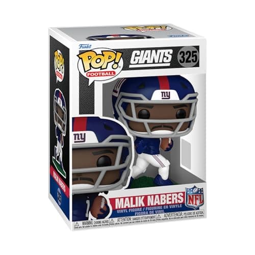 Image of Funko Malik Nabers New York Giants Pop! Vinyl Figure #325