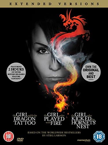 Image of The Girl with the Dragon Tattoo / The Girl who Played with Fire / The Girl who Kicked the Hornet's Nest (Extended Versions) [DVD]