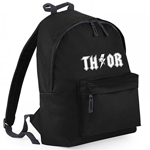 Image of Star and Stripes Inspired Funny rock Thor AC DC funny Embroidery RUCKSACKS, backpack BAGS