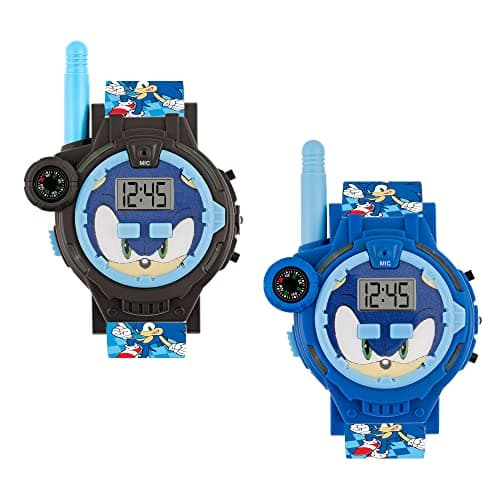 Image of Sonic Sega The Hedgehog Walkie Talkie Watch 2 Piece Set SNC40094 AMZ