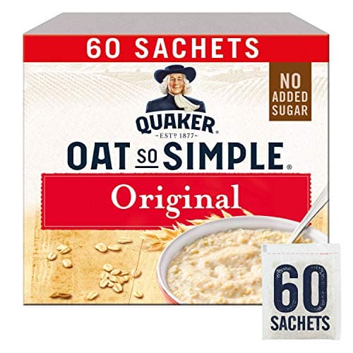 Image of Quaker Oats So Simple Original Microwaveable 27g Sachets X 60 (Packaging May Vary)