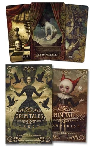 Image of Grim Tales Tarot: 78 Cards and 188-Page Guidebook