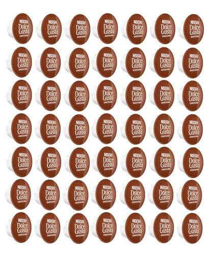 Image of 50x NESCAFÉ DOLCE GUSTO Chococino Milk Pods Only, SOLD LOOSE (No Choco Pods)