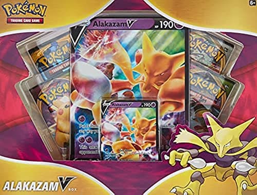 Image of Pokemon TCG - Alakazam - V Box
