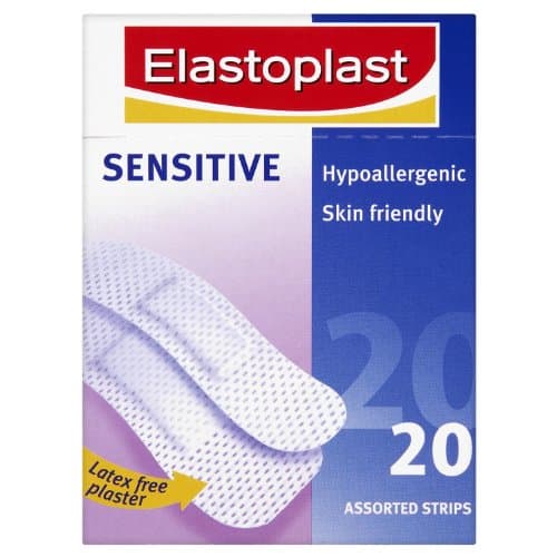 Image of Elastoplast Sensitive Plasters x20 (Pack of 5)