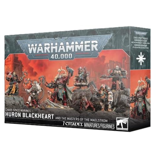 Image of Games Workshop - Warhammer 40,000 - Chaos Space Marines: Huron Blackheart and the Masters of the Maelstrom
