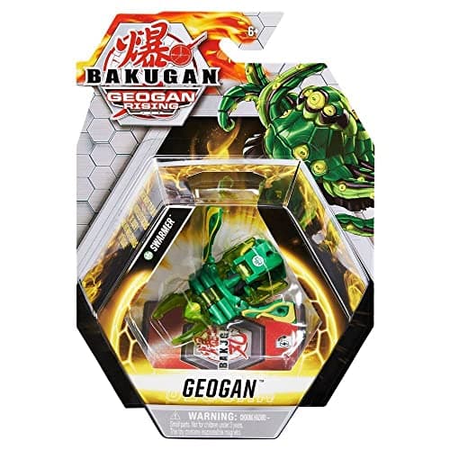 Image of BAKUGAN Geogan Rising 2021 Ventus Swarmer Geogan (Viloch Combiner Part 7 of 7) Collectible Action Figure and Trading Cards