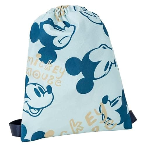 Image of Mickey Mouse Drawstring Bag for Kids – Preschool & Kindergarten Backpack, Lightweight School Gym PE Sack, Nursery Swim & Sports Bag, Adjustable Straps, Cute Disney Character Design for Boys & Girls