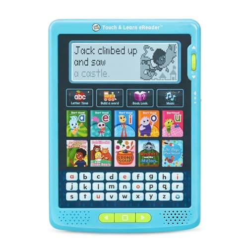 Image of LeapFrog Touch and Learn eReader, Teal