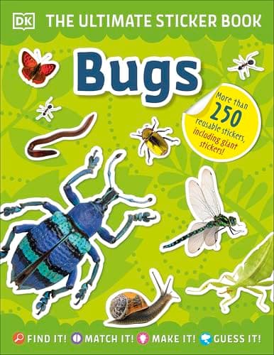 Image of Ultimate Sticker Book Bugs