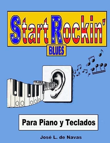 Image of Start Rockin - Blues: Espanol Estudio progresivo para colorear blues sus interpretaciones musicales: Volume 4 (de Navas)