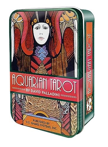 Image of Aquarian Tarot in a Tin