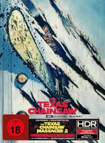 Image of The Texas Chainsaw Massacre 2 - Mediabook - Cover D (4K Ultra HD+Blu-ray+Bonus-Blu-ray) 666 Stück