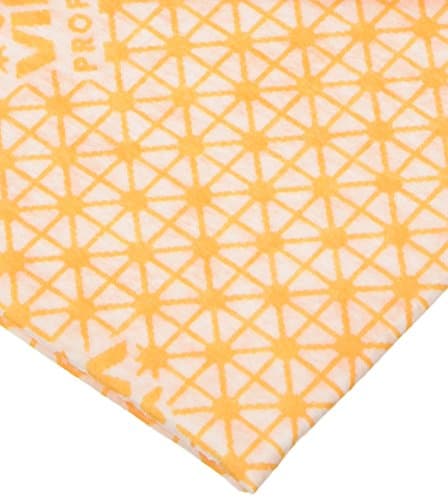 Image of Vileda 106402 Medium Weight Cloth, Yellow (Pack of 10)