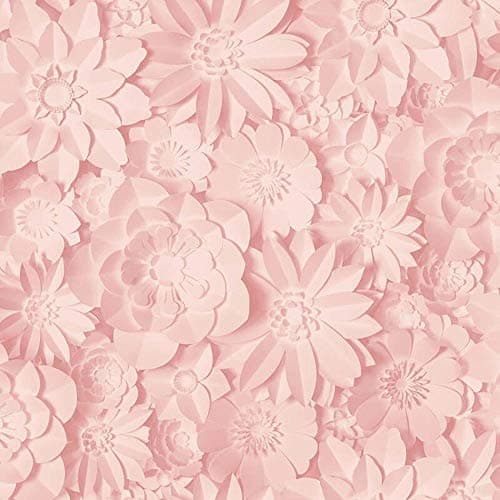 Image of 3D Effect Floral Wallpaper Flowers Rose Pink Washable Fine Decor Dimensions from YöL