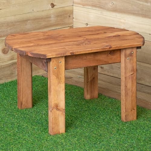 Image of Samuel ALEXANDER Charles Taylor Hand Made Chunky Rustic Wooden Traditional Coffee Table