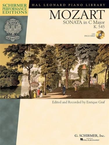 Image of W.A. Mozart Sonata In C K.545 (Book And Cd) Pf Book/Cd (Hal Leonard Piano Library)