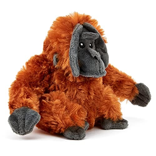 Image of Zappi Co Children's Soft Cuddly Plush Toy Animal - Perfect Perfect Soft Snuggly Playtime Companions for Children (12-15cm /5-6") (Orangutan)