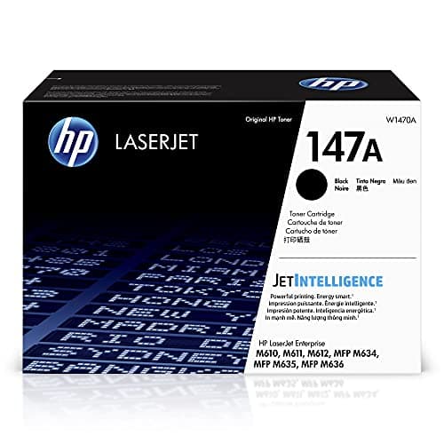 Image of HP W1470A 147A Original LaserJet Toner Cartridge, Black, Single Pack