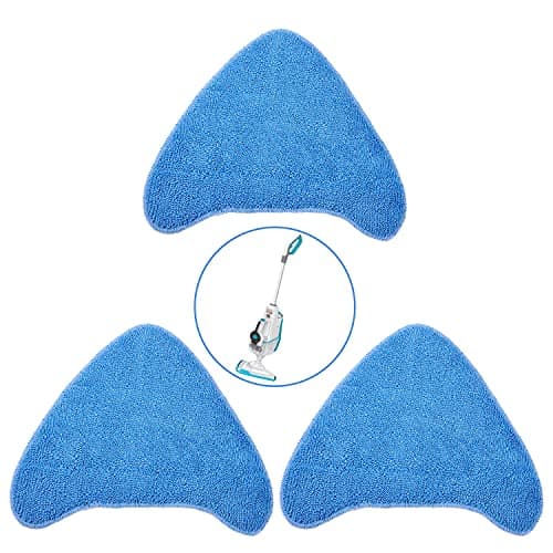 Image of langjiao 3 Pack Microfiber Steam Mop Pads Replacement for Vax Steam Mops, S84-W7-P/S85-CM/ S7/ S86-SF-CC/ S86-SF-C/S87-T1-B/S88-W1M-B and More, Type 1, Replace 1-1-131448-00，Washable and Reusable.
