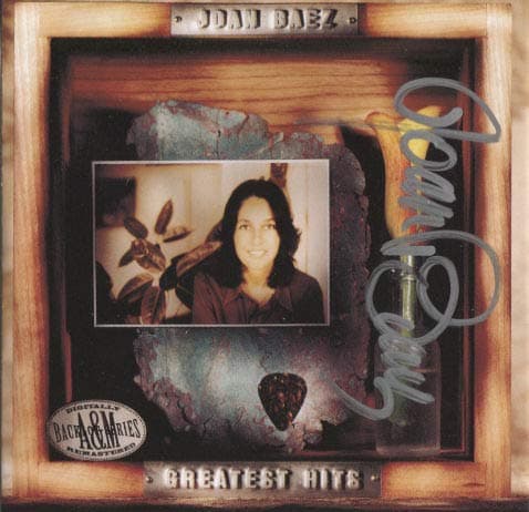 Image of Joan Baez Signed CD Album + Certificate of Authentication 100% Genuine