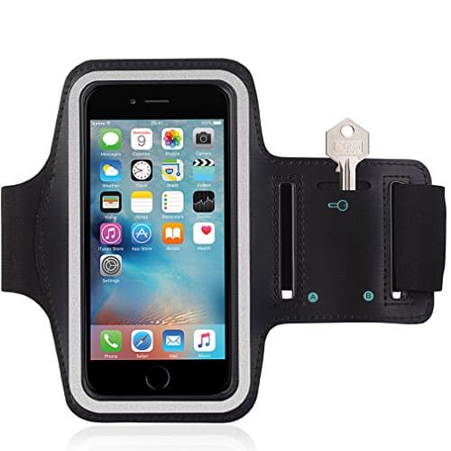 Image of iPhone SE 2nd / iPhone 11 12 - iPhone 6 6S - iPhone 7 - iPhone 8 - iPhone 10 X XS Running Sports Armband Gyms Fitness Workout ARM Band Cover Strap