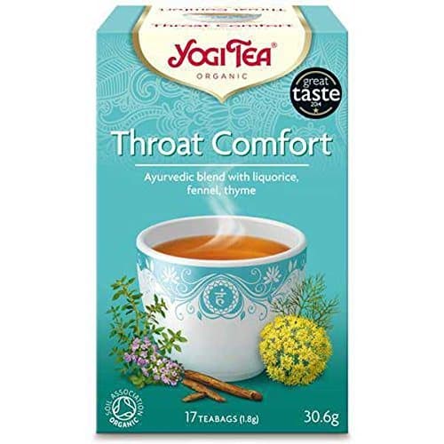 Image of (2 Pack) - Yogi Tea - Throat Comfort | 17 Bag | 2 PACK BUNDLE