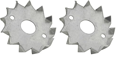 Image of BPC Fixings Double Sided Timber Connector 10-Piece Set, 50 mm Size, Silver (Pack of 2)