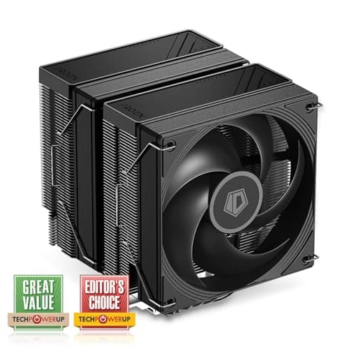 Image of ID-COOLING FROZN A620 PRO SE - Blackout Dual-Tower Air CPU Cooler, 6×Ф6mm Heatpipes, Dual 120x120x25mm Quiet Fans, Intel LGA1700/1851/1200/115X; AMD AM4/AM5 (157mm in Height)