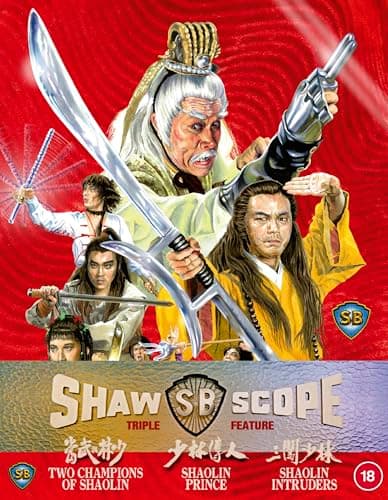 Image of Shawscope Triple Feature - Two Champions of Shaolin / Shaolin Prince / Shaolin Intruders [Blu-ray] [Region B]