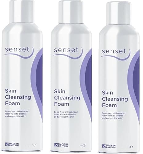 Image of Senset Skin Cleansing Foam, 200ml, Pack of 3