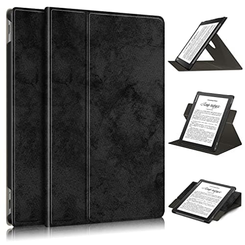 Image of YHFZR Case for PocketBook InkPad Lite PB970, Slim Lightweight Smart Shell Folio Cover case with Stand Function for PocketBook InkPad Lite PB970 9.7 Inch, Black