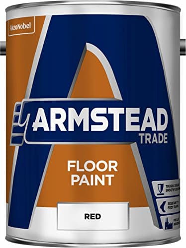 Image of Armstead 5218612 5L Trade Floor Paint - Red