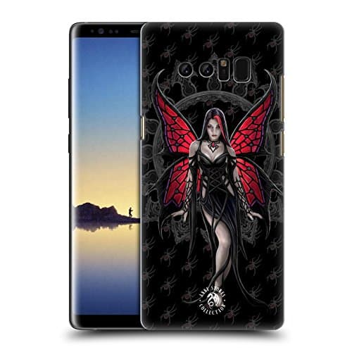 Image of Head Case Designs Officially Licensed Anne Stokes Aracnafaria Gothic Hard Back Case Compatible With Samsung Galaxy Note8 / Note 8