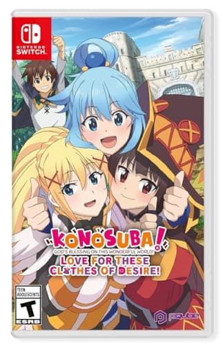 Image of KONOSUBA - God's Blessing on this Wonderful World! Love For These Clothes Of Desire! - Nintendo Switch
