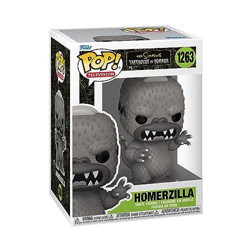 Image of Funko POP! TV: Simpsons S9- Homer Simpsonzilla - the Simpsons - Collectable Vinyl Figure - Gift Idea - Official Merchandise - Toys for Kids & Adults - TV Fans - Model Figure for Collectors