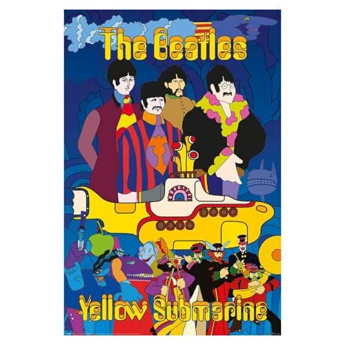 Image of Pyramid International The Beatles Yellow Submarine Maxi Poster