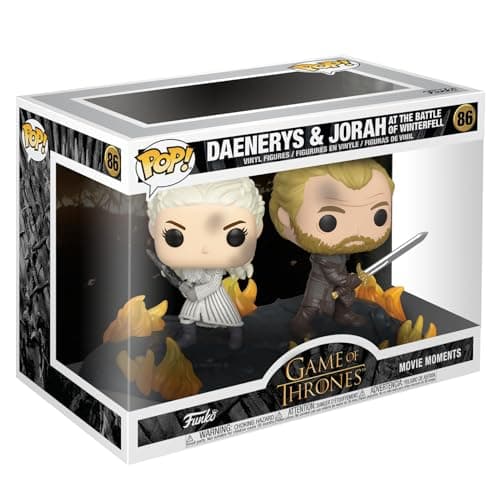 Image of Funko POP! Moment: Game Of Thrones-Daenerys Targaryen & Jorah B2B With Swords - Collectable Vinyl Figure - Gift Idea - Official Merchandise - Toys for Kids & Adults - TV Fans