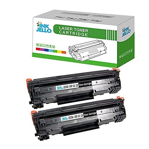 Image of InkJello Compatible Toner Cartridge Replacement for HP LaserJet Pro M1536dnf P1566 P1606dn CE278A (Black, 2-Pack)