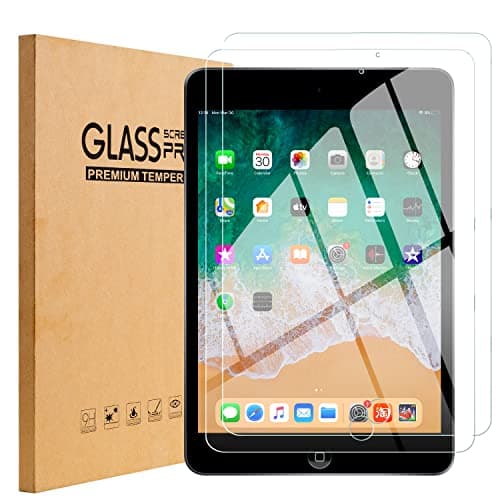 Image of TOPESCT IPad 9.7 inch Screen Protector[2 Pack], Tempered Glass Film for Apple iPad Air 1, iPad Air 2, iPad Pro 9.7-Inch,Ultra Clear, Anti-Scratch (iPad 9.7 inch)