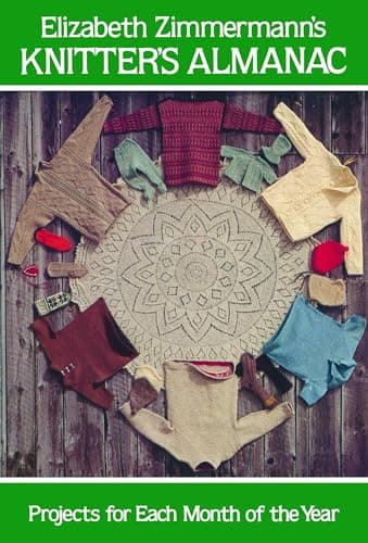 Image of Knitter's Almanac: Projects for Each Month of the Year (Dover Knitting, Crochet, Tatting, Lace)