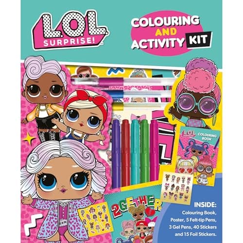Image of LOL Surprise Alligator Colouring & Activity Kit, Kids' Activity Books