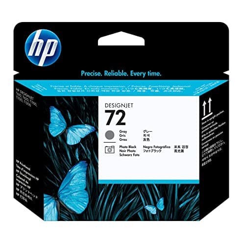 Image of HP 72 C9380A Original Grey & Photo Black DesignJet Printhead DesignJet T2300 eMFP, T1300, T1200, T1120, T1100, T1100 MFP, T795, T790, T770, T620, T610 & T600 Large Format Plotter Printers