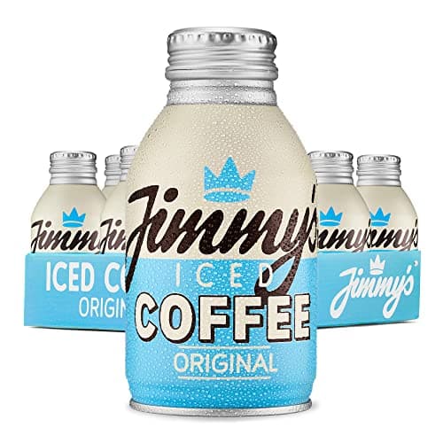 Image of Jimmy's Iced Coffee Original BottleCan 12 x 275ml (Pack of 12) Refreshing Ready-to-drink Iced Latte Tins