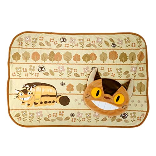 Image of My Neighbor Totoro Catbus Cushion Blanket
