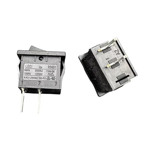 Image of 5pc RS601 2-pin 2-speed keystroke warped boat switch 6A250VAC pushbutton switch 21 * 15mm Controls Switches