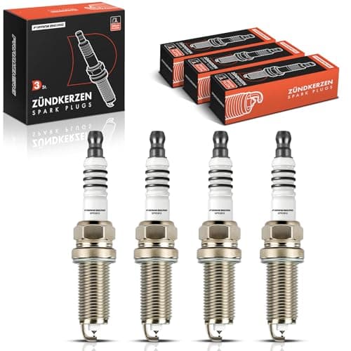 Image of Frankberg 4x Spark Plugs Spark Plugs Compatible with i30 GD 1.6L Petrol 2011-2016 Tucson TL TLE 1.6L Diesel 2015-2020 Cee'D JD 1.6L Petrol 2013-2018 Replace# SILZKR6B-10E
