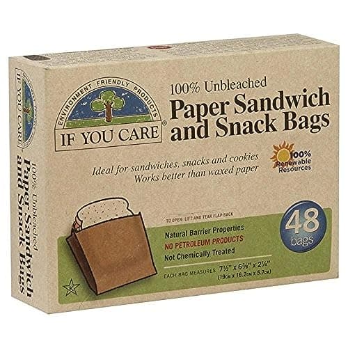 Image of If You Care Sandwich Bags 48bag x 3 (Pack of 3)