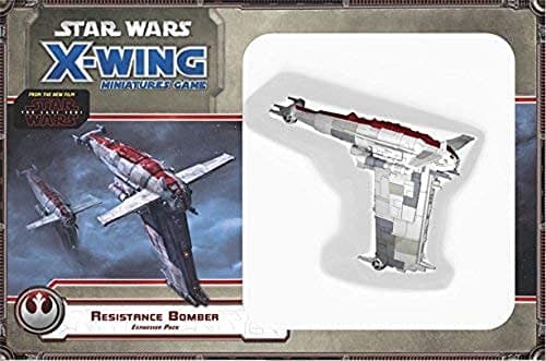 Image of Fantasy Flight Games FFGSWX67 Star Wars Resistance Bomber Expansion Pack X-Wing Miniatures Game, Multi-Colour (First Edition)
