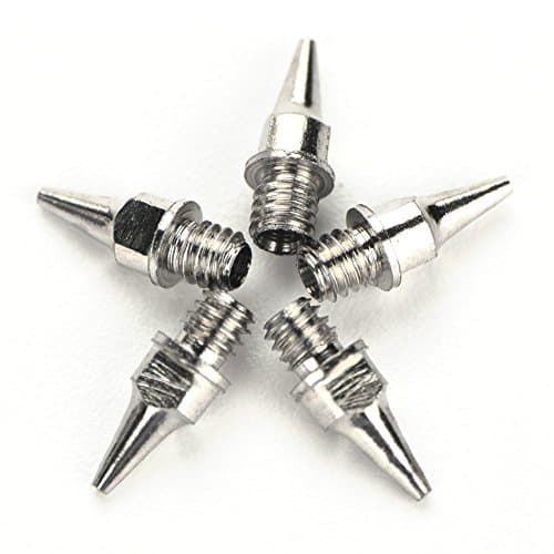Image of Airbrush Nozzle Kits 5Pcs 0 2mm 0 3mm Airbrush Nozzles and Needles Tips Replacement Accessories(0 2mm)